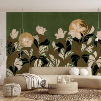 Papel pintado panorámico La Floraison