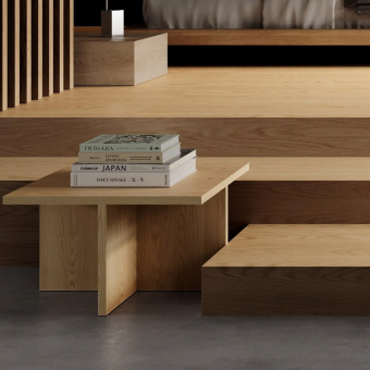 Mesa de centro Brutus Oak