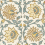 Papel pintado Cecily GP & J Baker Ochre/Teal BW45159/4
