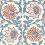 Papel pintado Cecily GP & J Baker Red/Blue BW45159/5
