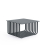 Mesa de centro Grill Diabla Anthracite 256646