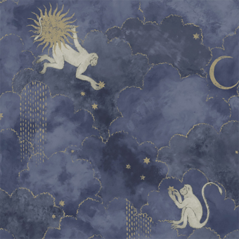 Papel pintado panorámico Grand Stars & Monkeys