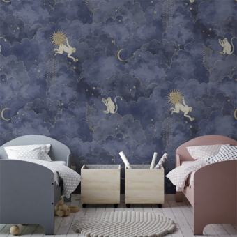 Papel pintado panorámico Grand Stars & Monkeys