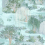 Papel pintado panor&aacute;mico Water Garden Les Dominotiers Lichen DOM211/1