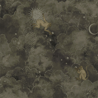 Papel pintado Stars and Monkeys