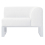 Sill&oacute;n de esquina M&oacute;dulo Ploid Amelia Diabla White 173010+388008