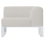Sill&oacute;n de esquina M&oacute;dulo Ploid reposabrazos Iris Diabla Beige 173010+387923