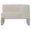 Sill&oacute;n de esquina M&oacute;dulo Ploid reposabrazos Iris Diabla Sand 173010+387925