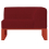 Sill&oacute;n de esquina M&oacute;dulo Ploid reposabrazos Iris Diabla Red 173007+387931