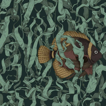 Gres porcelánico Seaweed losa grande
