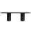 Mesa de comedor Arc 101 Copenhagen Coffee Black Oak & Coffee 253076