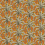 Papel pintado Afrika Damask Cole and Son Tangerine & Marigold 129/5018