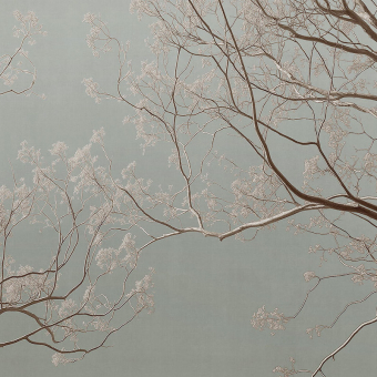 Papel pintado panorámico Patina Bloom