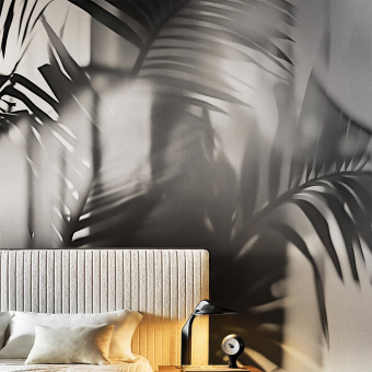 Papel pintado panorámico Linear Palms