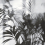 Papel pintado panor&aacute;mico Linear Palms Londonart Ebène 25016-2