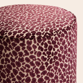 Pouf Le Buren Léopard