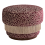Puf Le Piaf Leopard Clovi Burgundy piaf-leopard-burgundy