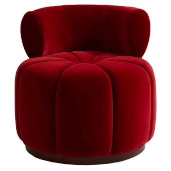 Sillón Le Gainsbourg de terciopelo