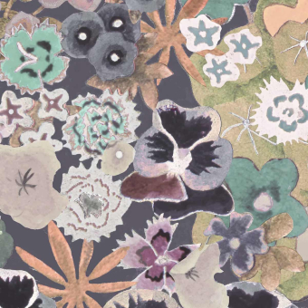 Papel pintado Campos de flores