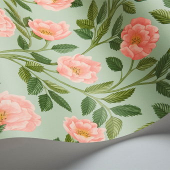 Papel pintado Hampton rosas