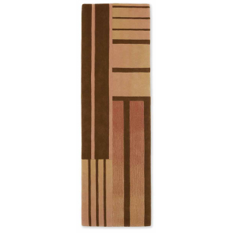Alfombra de pasillo Curb in Reflective Olive