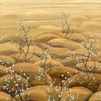 Papel pintado panorámico Sakura