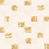 Papel pintado panor&aacute;mico Yugen Masureel Gold DGTRA6021-22-23