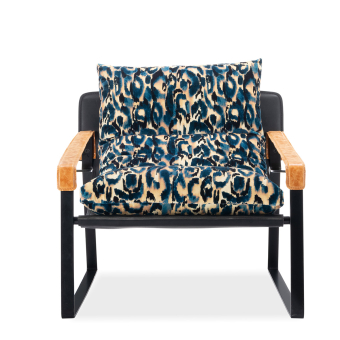 Fauteuil Dunhill Blu Selvaggio