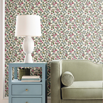Papel pintado Frambuesa