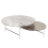 Mesa de centro Zorro m&aacute;rmol LCE Pele de Tigre LC290106