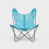 Sill&oacute;n AA Butterfly Bayline Aand Turquoise Butterfly Batyline-Turquoise