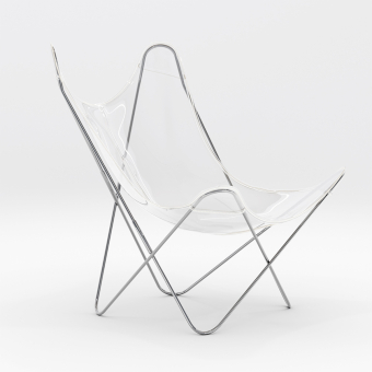 Sillón AA Butterfly Transparente