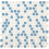 Mosaico Bonbon Mix Decoratori Bassanesi White/Skyblue BONBONMIXG