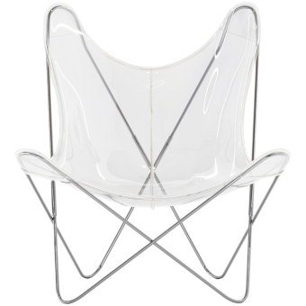 Sillón AA Butterfly Transparente