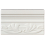 Friso terminal decorativo Ceramiche Grazia Bianco TED5