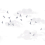 Papel pintado panor&aacute;mico Murmuration Acte Deco Gris 75-LAC19-3