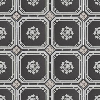 Gres porcelánico Ottagono Decoro Black