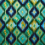 Tejido Xanadu Osborne and Little Indigo/Emerald F8082-02