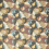 Tejido Melagrana Osborne and Little Charcoal / Terracotta F8084-02