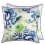 Coj&iacute;n de mimbre damasquinado Designers Guild Cobalt CCDG1693