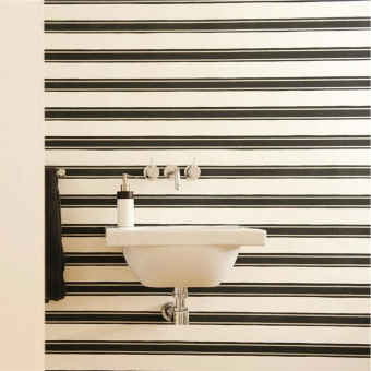 Papel pintado Block Print Stripe