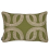 Coj&iacute;n &laquo;Sobre un hilo&raquo; Maison Casamance Olive CO52203+CO40X60PES