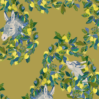 Papel pintado Limón