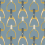 Papel pintado Estribos Little Cabari Bleu jean PP-09-50-ETR-BJE