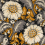 Papel pintado Chinese Damask Coordonn&eacute; Onyx D00104