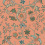 Papel pintado Antwerp Damask Coordonn&eacute; Peach D00146