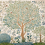 Papel pintado panor&aacute;mico Varanasi Tree Coordonn&eacute; Stone D00151