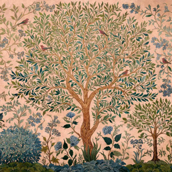 Papel pintado panorámico Varanasi Tree