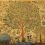 Papel pintado panor&aacute;mico Varanasi Tree Coordonn&eacute; Mustard D00155