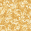 Papel pintado Byzantine Damask Coordonn&eacute; Mustard D00124